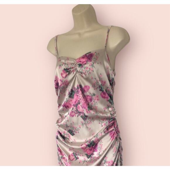FOR LOVE & LEMONS Floral Y2K 90s Sexy Cottagecore Whymsical Dress Large - Picture 11 of 14